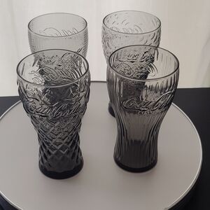 4 | 2014 Coca Cola Modern | 4 Glasses | smoke 🩶 grey